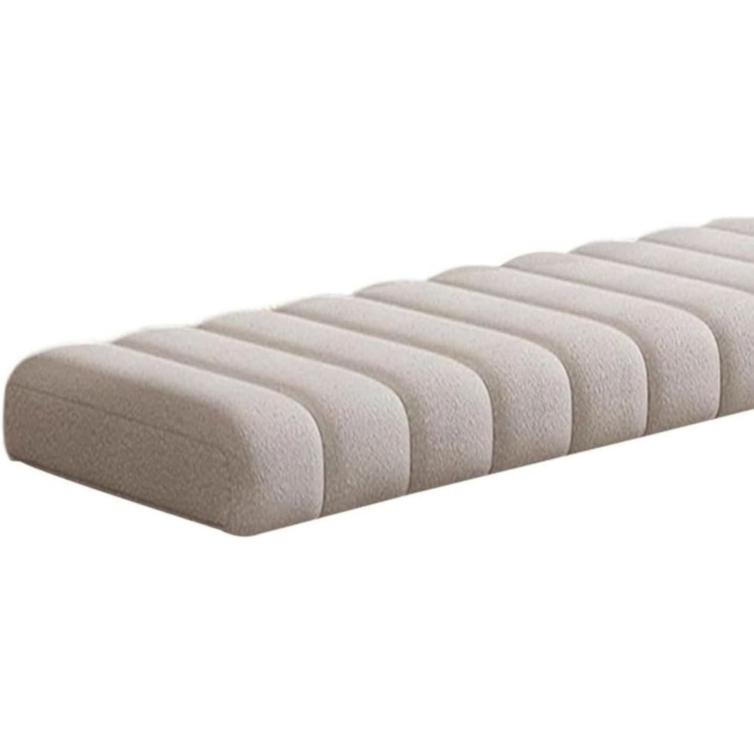 generisch bankauflage bankkissen 120x40 100x40 80x40 160x40 40x40 45cm dick sitzkissen bank indoor outdoor abnehmbarem rutschfeste sitzauflage bank gartenbankauflage sitzpolsterbeige40x120cm