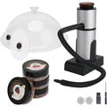 smoking gun food smoker portable wood smoke infuser with wood chips food kitchen smoker kit for salad meat lachs cocktails cheese grill